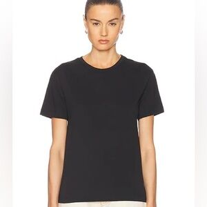 Nili lotan marley tee black t shirt short sleeve nwt L